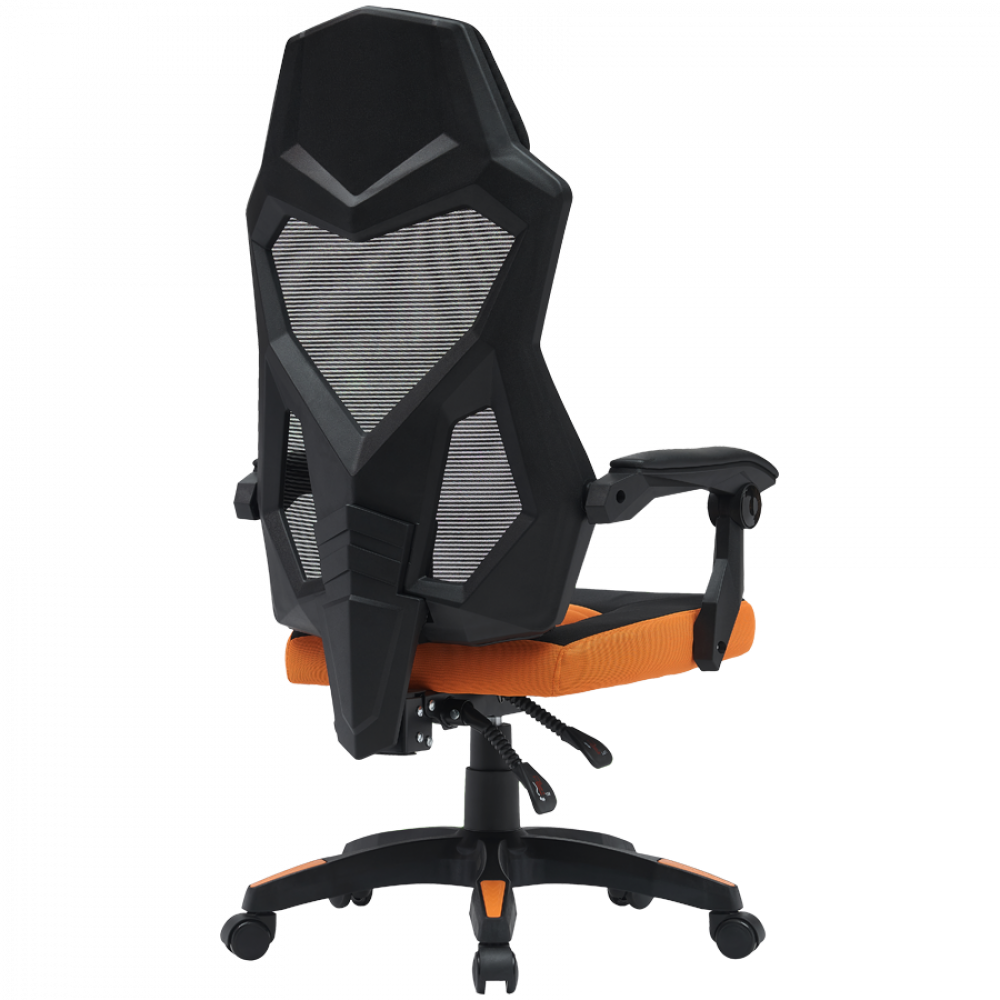 Fotel gamingowy ergonomiczny siatka mesh Canyon MCH02 pomarańczowy