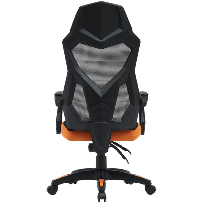 Fotel gamingowy ergonomiczny siatka mesh Canyon MCH02 pomarańczowy