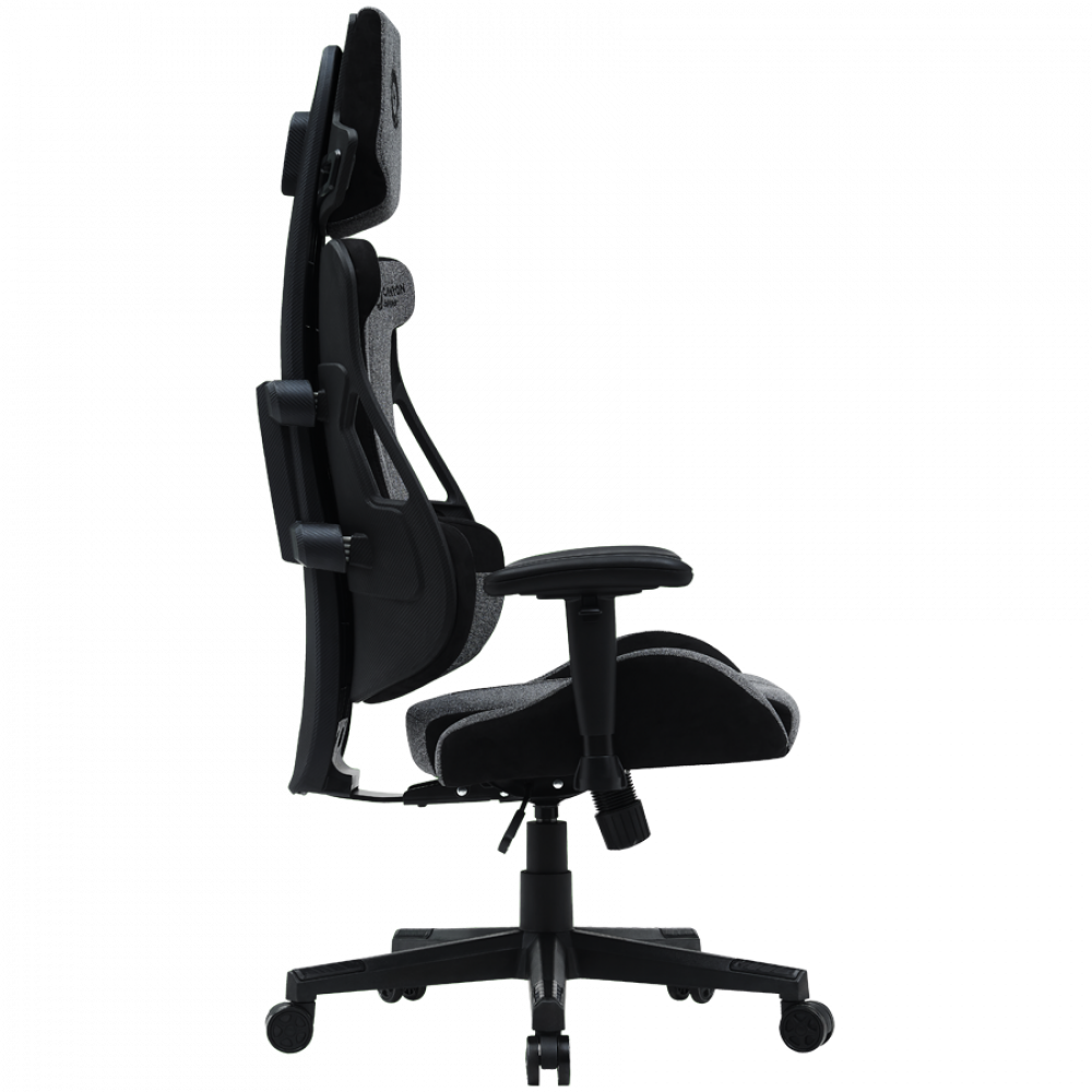 Fotel gamingowy ergonomiczny z podparciem Canyon ABCH01 szary