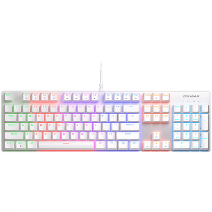 Mechanische Gaming-Tastatur COUGAR Ultimus EX kabelgebunden RGB weiß