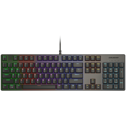 Gaming mechanische Tastatur COUGAR Ultimus EX mit RGB-Beleuchtung, schwarz