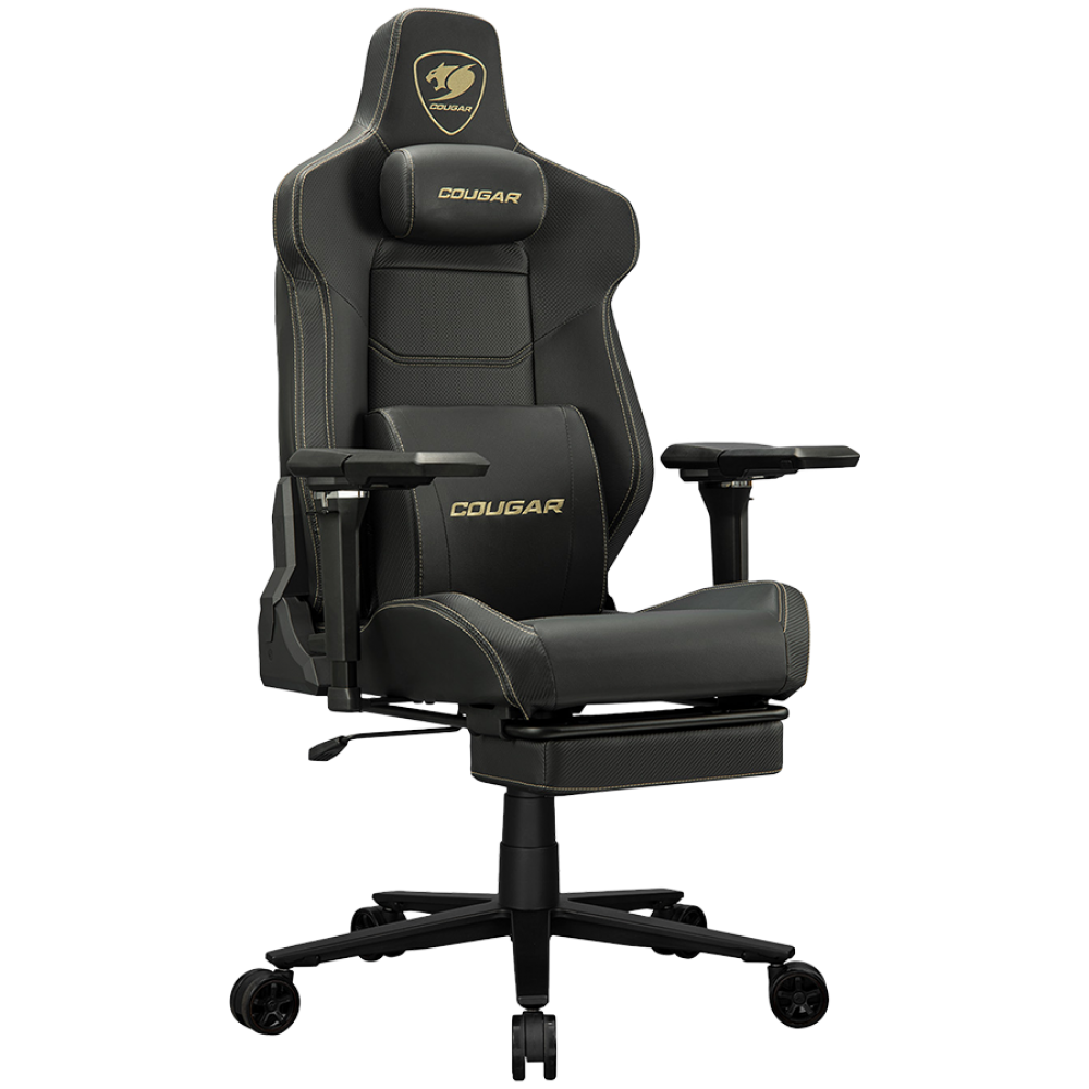 Fotel gamingowy COUGAR ARMOR EVO M czarny/złoty