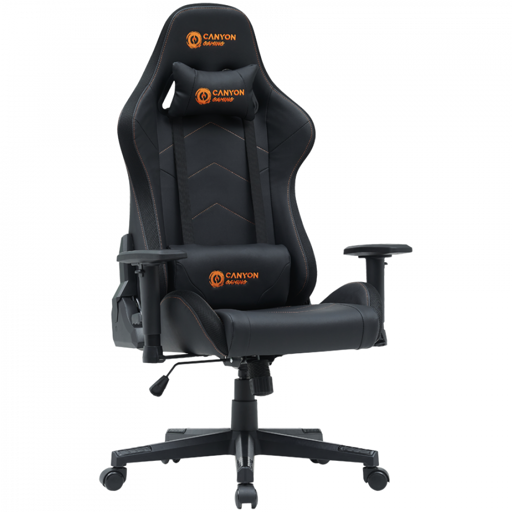 Fotel gamingowy z podświetleniem RGB Canyon RGBCH03 szary
