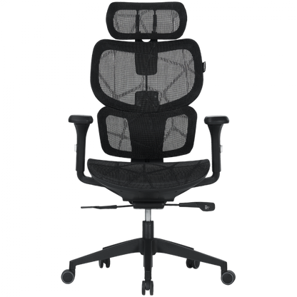 Fotel gamingowy ergonomiczny siatka mesh Canyon MOCH01 czarny