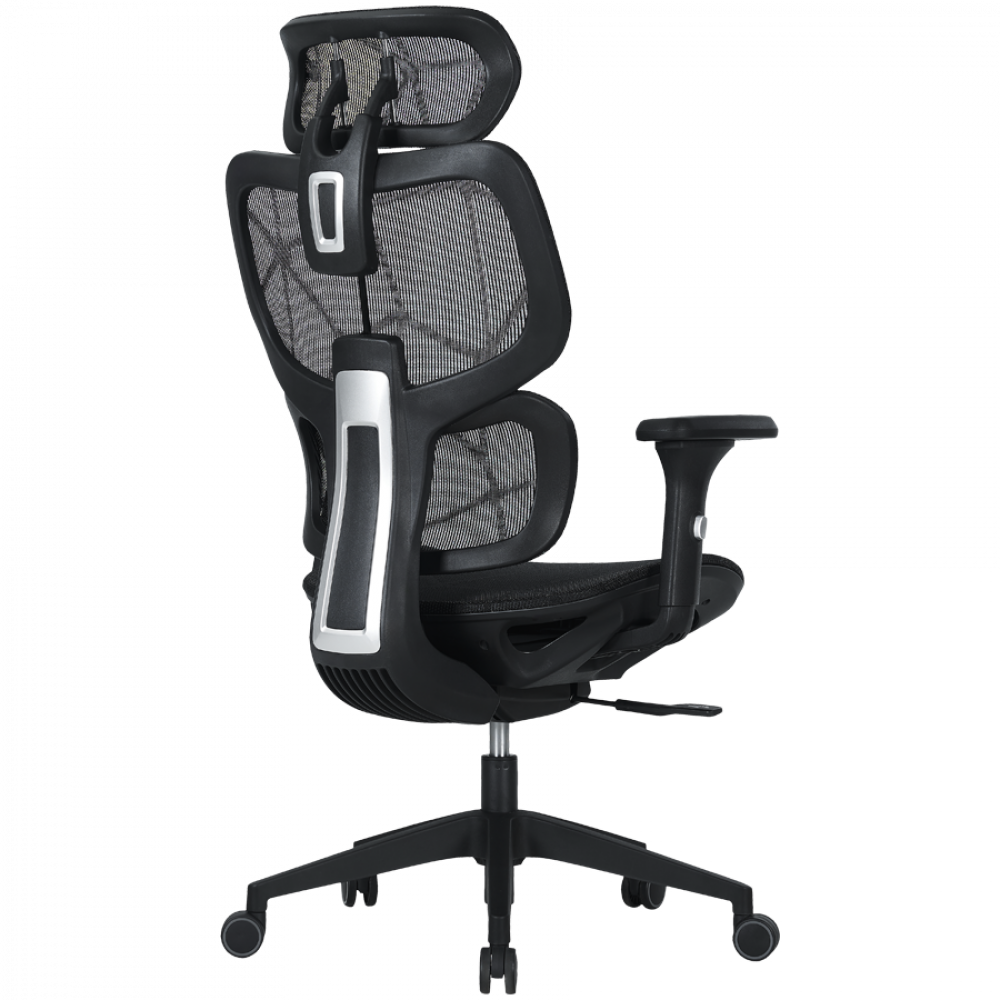 Fotel gamingowy ergonomiczny siatka mesh Canyon MOCH01 czarny