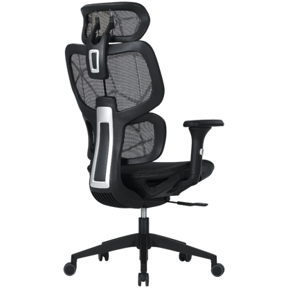 Fotel gamingowy ergonomiczny siatka mesh Canyon MOCH01 czarny