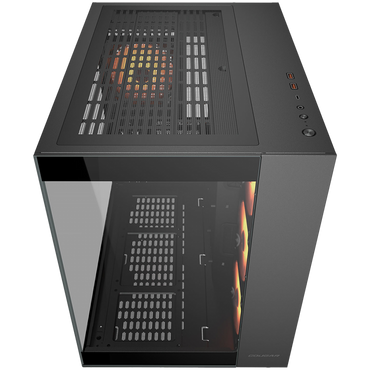 PC-Gehäuse COUGAR FV150 RGB Midi Tower schwarz