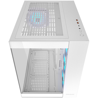PC-Gehäuse COUGAR FV150 RGB Midi Tower weiß