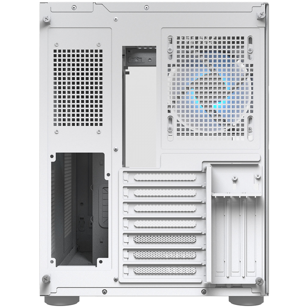 PC-Gehäuse COUGAR FV150 RGB Midi Tower weiß