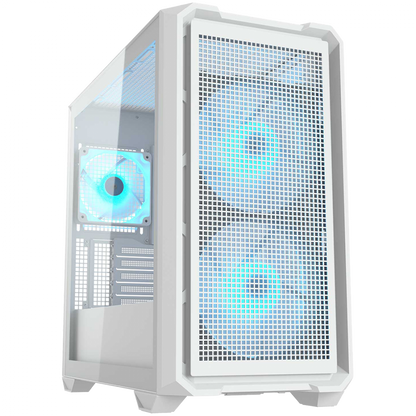 Computergehäuse Mini Tower COUGAR MX600 RGB weiß