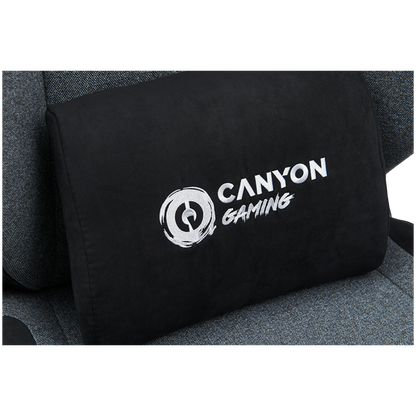 Fotel gamingowy ergonomiczny King Size Canyon XLCH01 szary