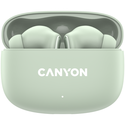 Słuchawki dokanałowe bezprzewodowe Canyon OnGo 9 zielone