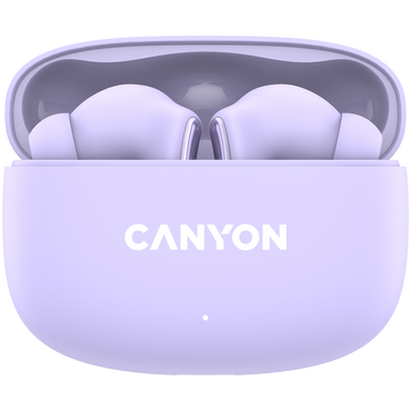 Słuchawki dokanałowe bezprzewodowe Canyon OnGo 9 fioletowy