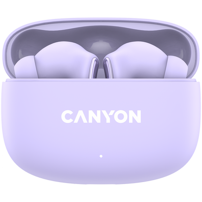 Słuchawki dokanałowe bezprzewodowe Canyon OnGo 9 fioletowy