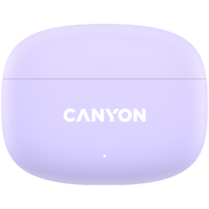 Słuchawki dokanałowe bezprzewodowe Canyon OnGo 9 fioletowy