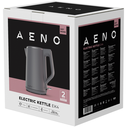 Czajnik elektryczny 1,5 l Aeno EK4 ciemny szary