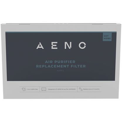 HEPA 13 Activated Carbon Filter for Aeno AAPF2 Air Purifier, Black