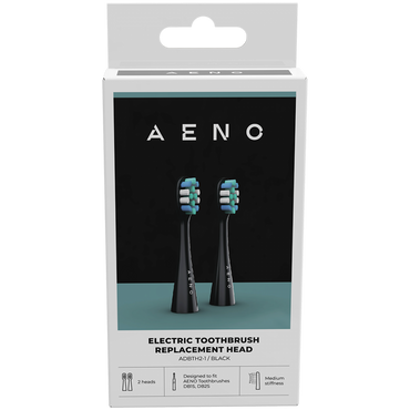 Końcówki do szczoteczki elektrycznej Aeno ADBTH2-1 czarne 2 sztuki