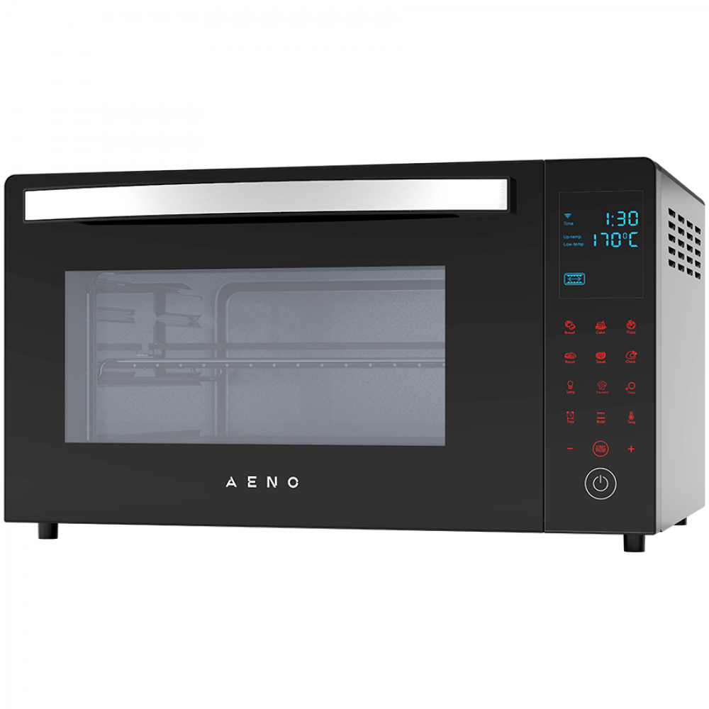 Aeno EO1 1000W Elektrobackofen Schwarz