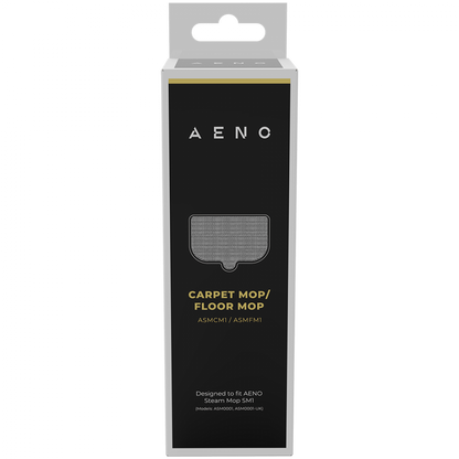 Nakładka z mikrofibry do mopa parowego 260 x 155 mm Aeno ASMFM1 biały