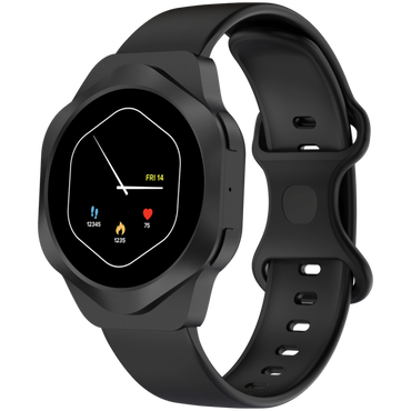 Canyon Hexagon 88 Bluetooth Smartwatch für Anrufe, schwarz