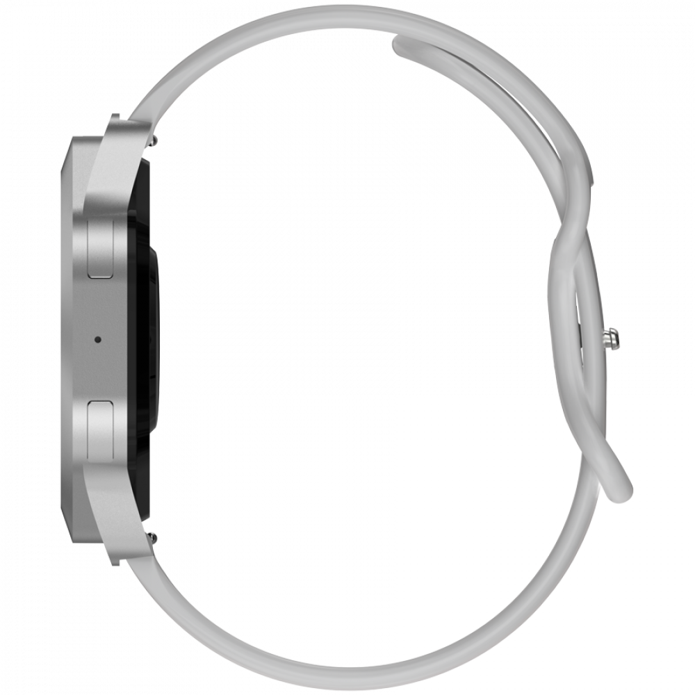 Smartwatch mit Bluetooth-Telefonie Canyon Hexagon 88 Silber