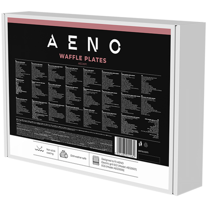 Płyta do gofrów 290x234 mm do grilli Aeno AEGWP1 czarna