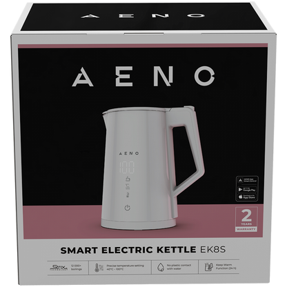 Aeno Wasserkocher EK8S 1,7 L weiß