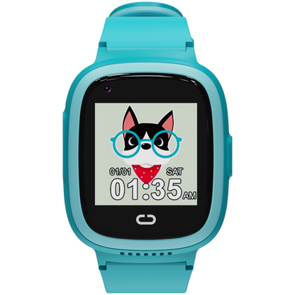Smartwatch für Kinder mit GPS und 4G Videoanruf Canyon Sunny KW-48 blau