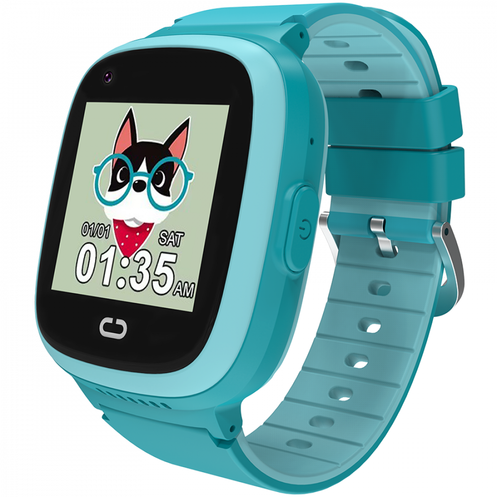 Smartwatch für Kinder mit GPS und 4G Videoanruf Canyon Sunny KW-48 blau