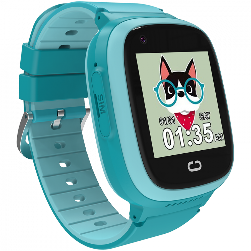 Smartwatch für Kinder mit GPS und 4G Videoanruf Canyon Sunny KW-48 blau