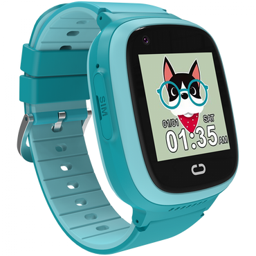 Smartwatch für Kinder mit GPS und 4G Videoanruf Canyon Sunny KW-48 blau