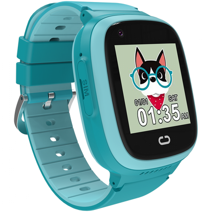 Smartwatch für Kinder mit GPS und 4G Videoanruf Canyon Sunny KW-48 blau