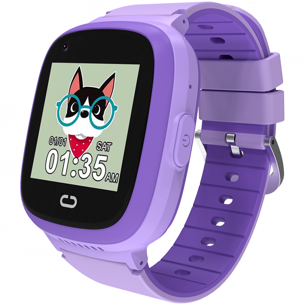 Kids' Smartwatch with GPS and 4G Video Call Canyon Sunny KW-48 Purple