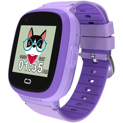 Kids' Smartwatch with GPS and 4G Video Call Canyon Sunny KW-48 Purple