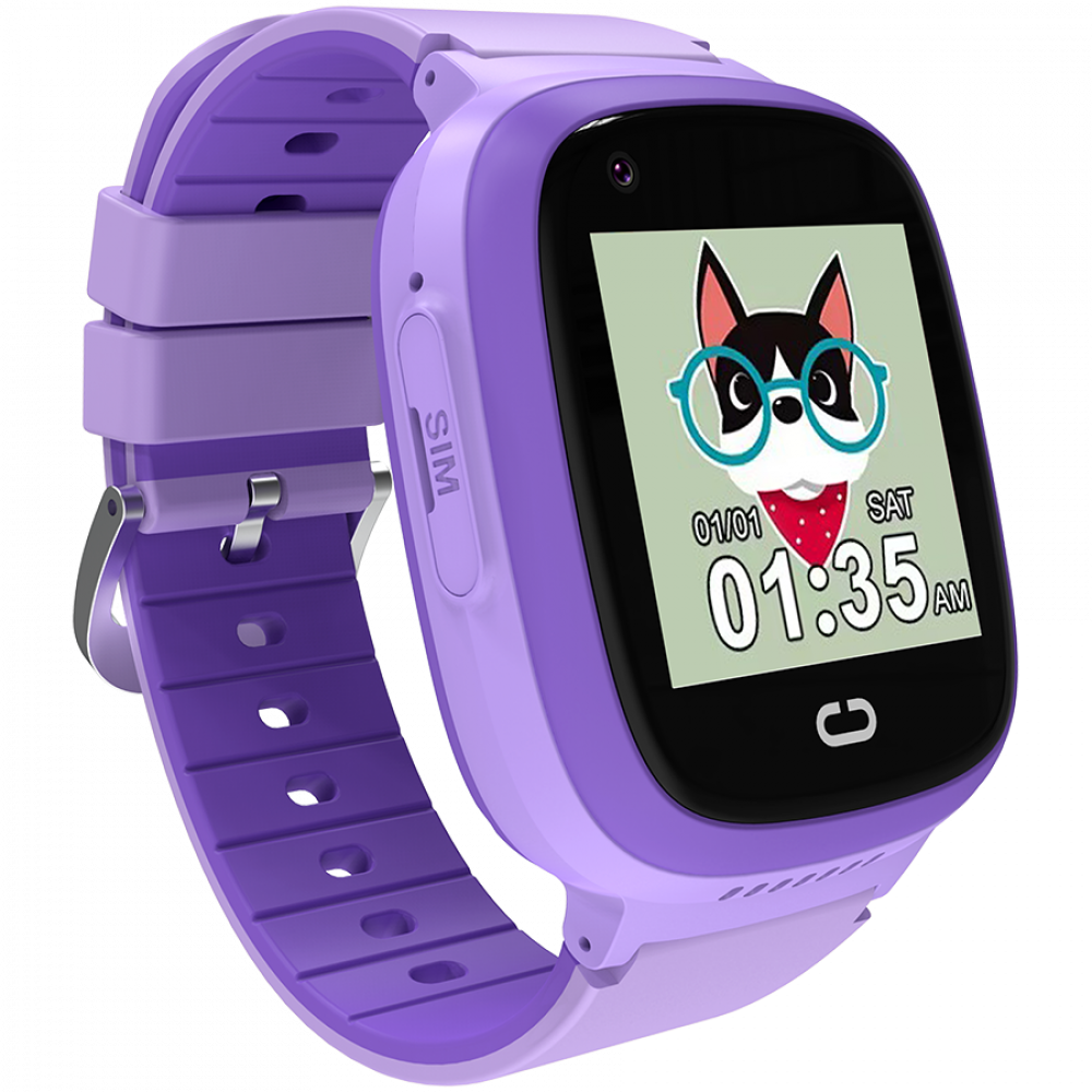 Kids' Smartwatch with GPS and 4G Video Call Canyon Sunny KW-48 Purple