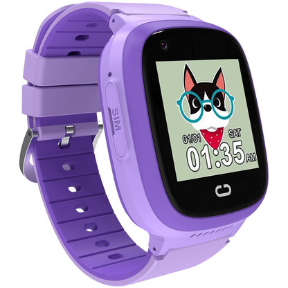 Kids' Smartwatch with GPS and 4G Video Call Canyon Sunny KW-48 Purple