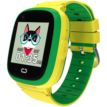 Smartwatch für Kinder mit GPS und 4G Videoanruf Canyon Sunny KW-48 gelb