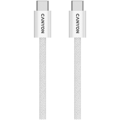 Kabel magnetyczny OnWire 60MG USB-C - USB-C 60W 1m Canyon 60MG biały