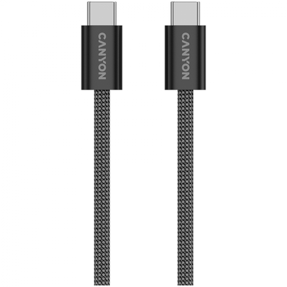 Kabel magnetyczny OnWire 60MG USB-C - USB-C 60W 1m Canyon 60MG czarny