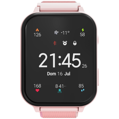 Smartwatch für Kinder MP3 Lernen und Spielen Canyon KW-37 rosa