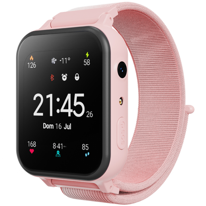 Smartwatch für Kinder MP3 Lernen und Spielen Canyon KW-37 rosa