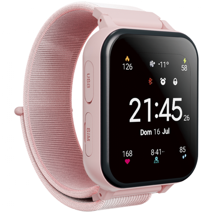 Smartwatch für Kinder MP3 Lernen und Spielen Canyon KW-37 rosa