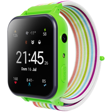 Canyon KW 37 Kinder-Smartwatch grün MP3 zum Lernen und Spielen