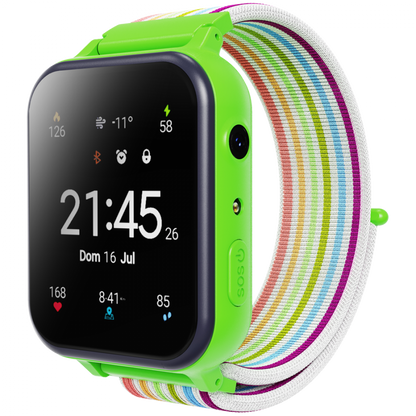Canyon KW 37 Kinder-Smartwatch grün MP3 zum Lernen und Spielen