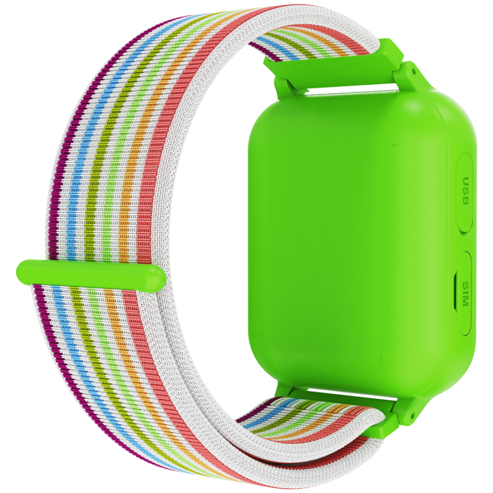 Canyon KW 37 Kinder-Smartwatch grün MP3 zum Lernen und Spielen