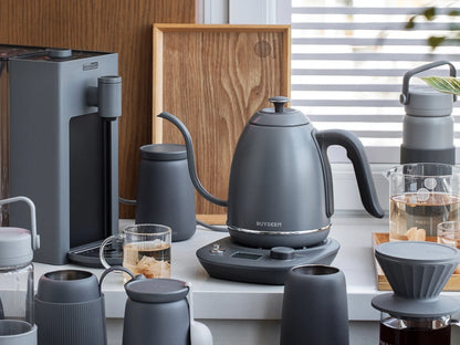 Czajnik elektryczny gooseneck Buydeem K821 pastelowy szary