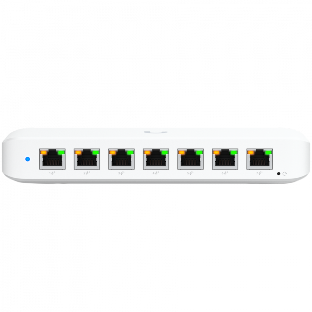 UBIQUITI UniFi Switch Ultra 8-Port mit PoE, weiß