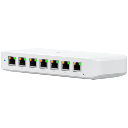 UBIQUITI UniFi Switch Ultra 8-Port mit PoE, weiß