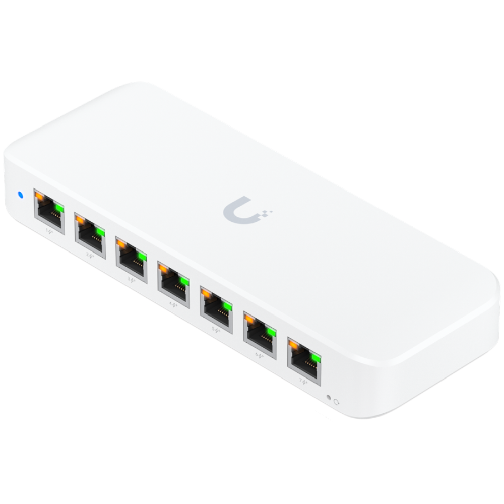 UBIQUITI UniFi Switch Ultra 8-Port mit PoE, weiß